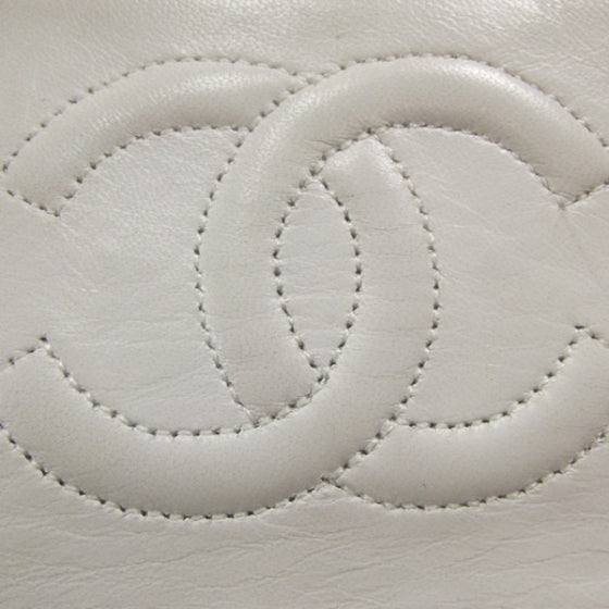 Chanel Lambskin Quilted Flap White 8 of 14