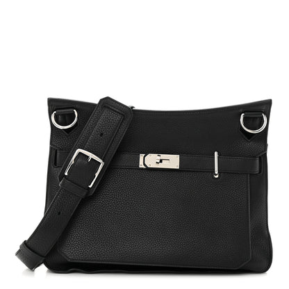 Hermes Taurillon Clemence Jypsiere 31 Black 1 of 10