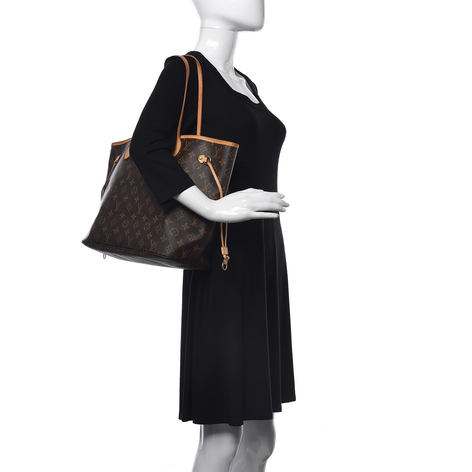 Louis Vuitton Monogram Neverfull MM 2 of 16
