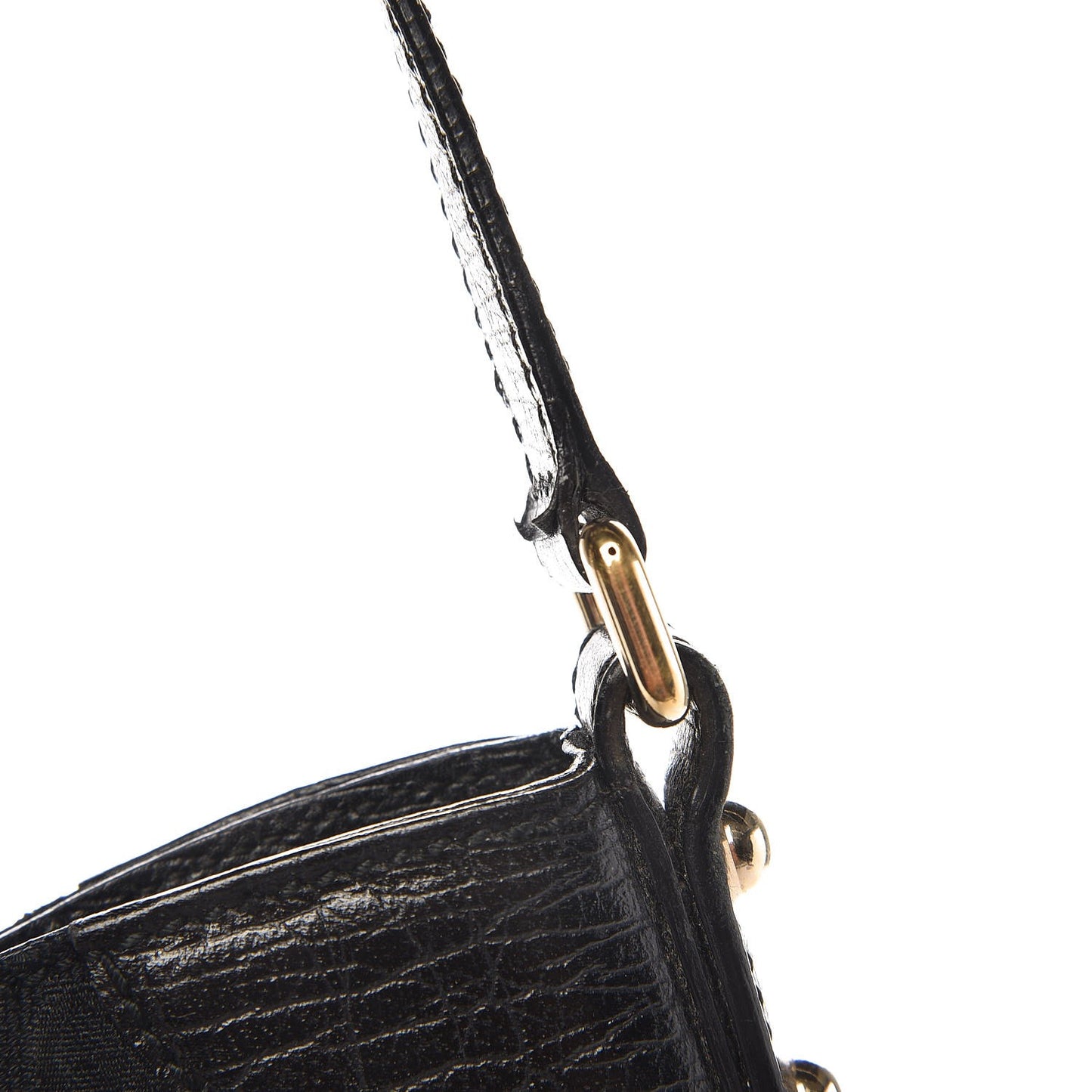 Monogram Web Hasler Hobo Black