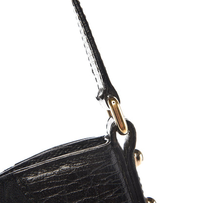 Gucci Monogram Web Hasler Hobo Black 12 of 13