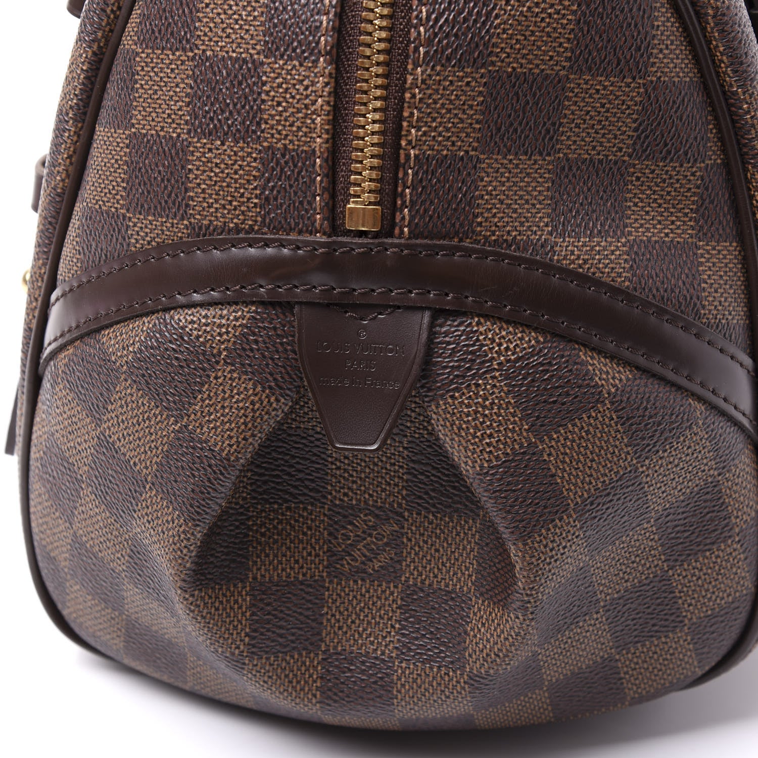 Louis Vuitton Damier Ebene Rivington GM 7 of 8