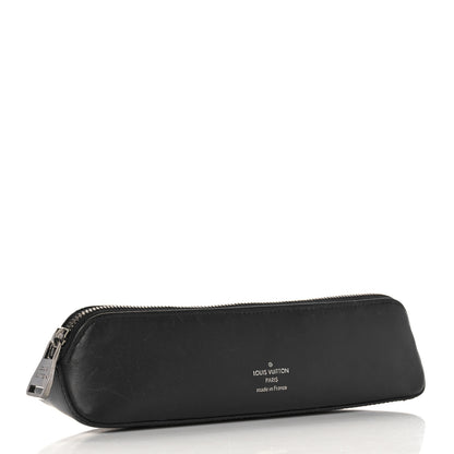 Louis Vuitton Monogram Eclipse Elizabeth Pencil Pouch Black 3 of 12