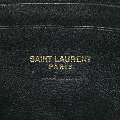 Saint Laurent Grain De Poudre Matelasse Monogram Mini Lou Camera Bag Brilliant Grass 6 of 10