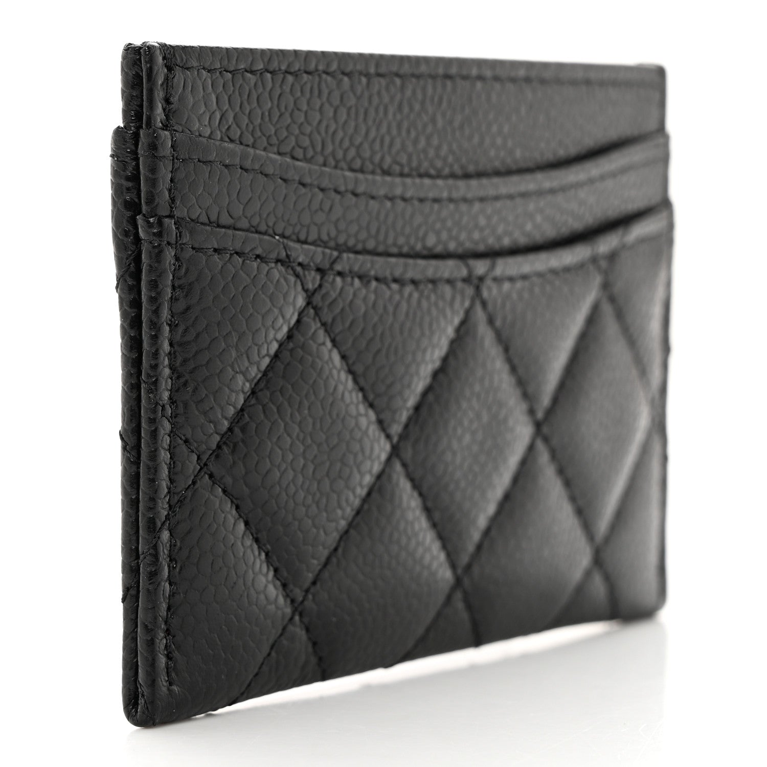 Chanel Caviar Quilted Card Holder Black 3 of 8