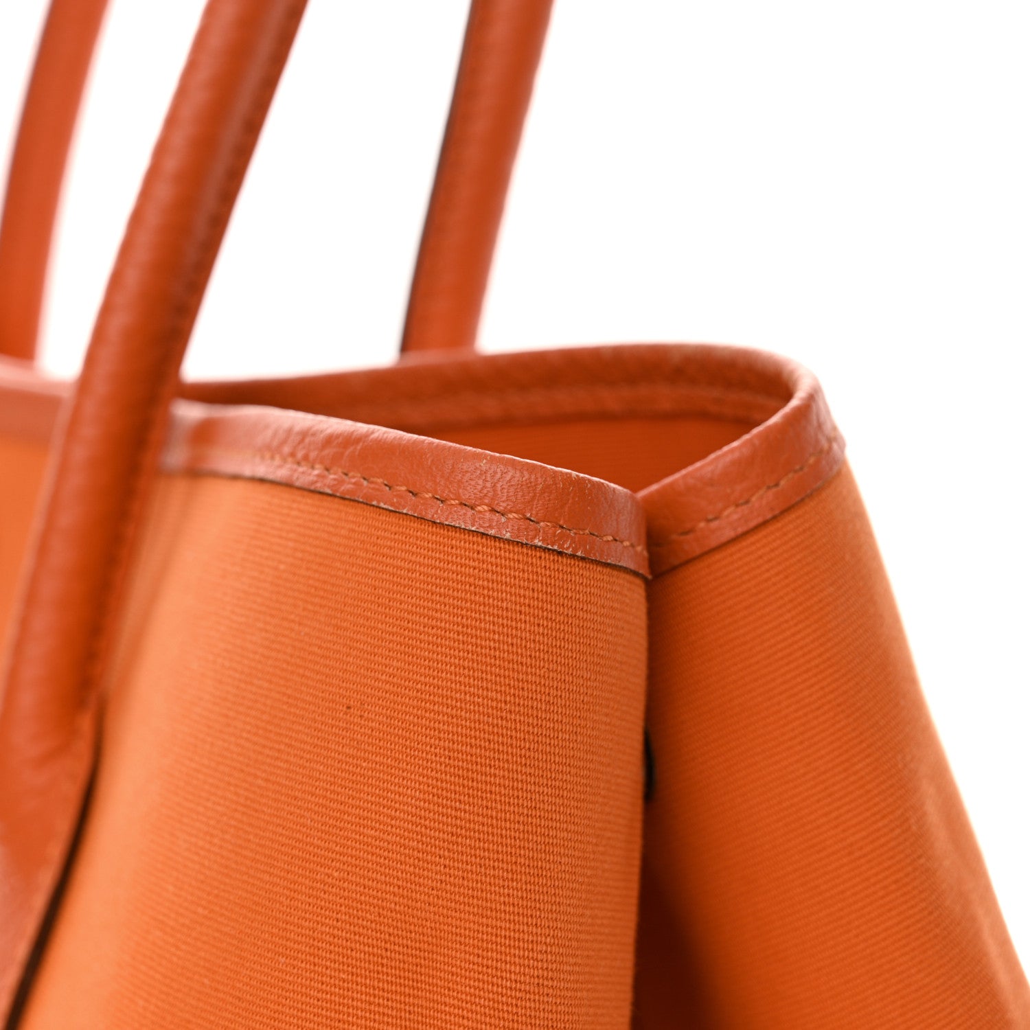 Hermes Toile Negonda Garden Party Tote 36 MM Orange 14 of 15
