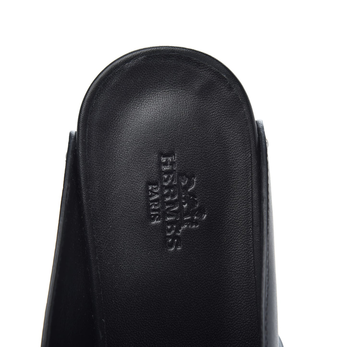 Calfskin Calya Mules 36 Black