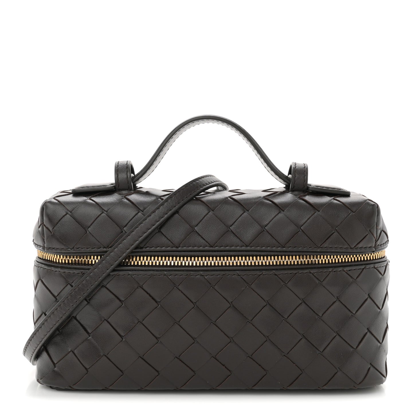 Nappa Intrecciato Bang Bang Vanity Case Fondant