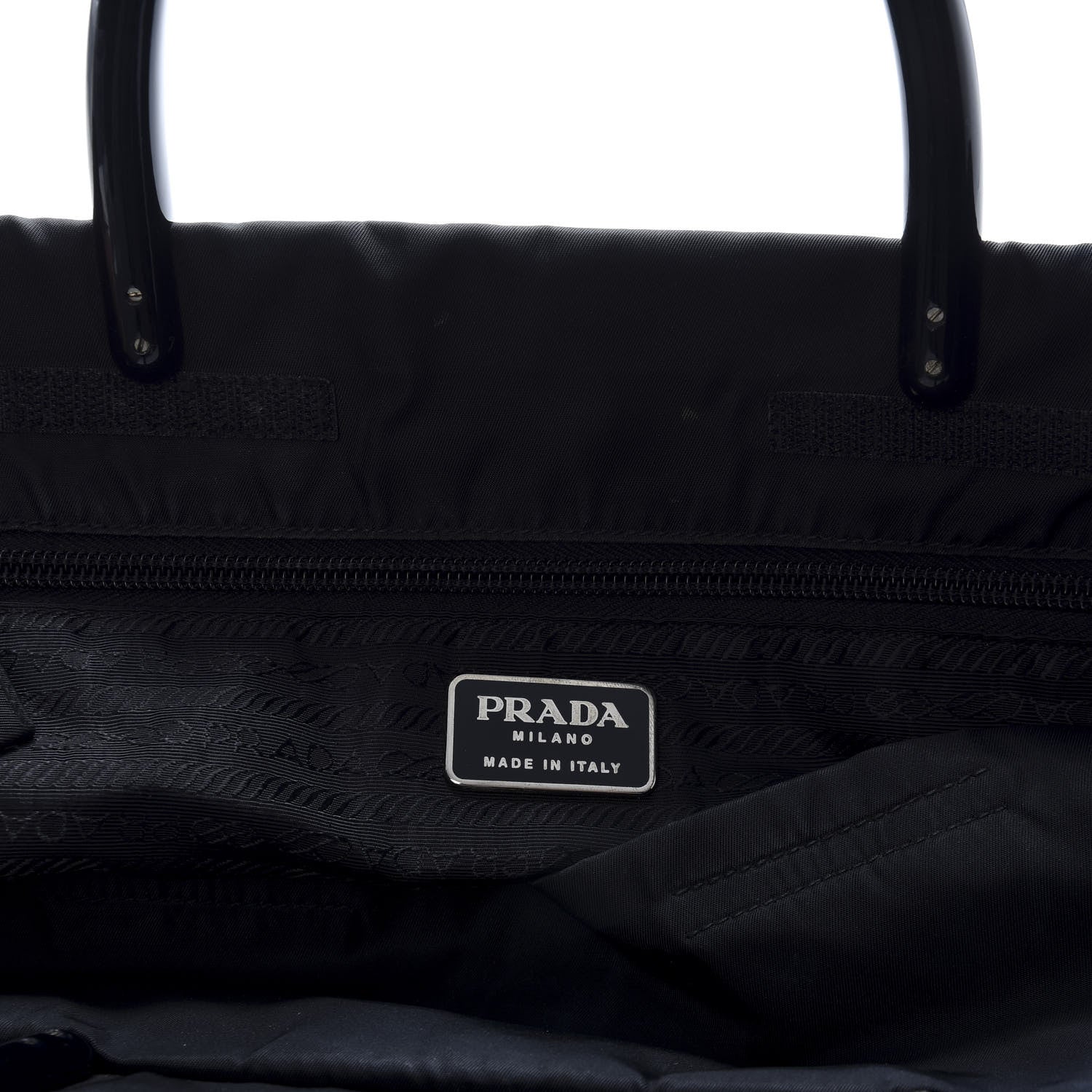 Prada Tessuto Nylon Tote Black 6 of 8