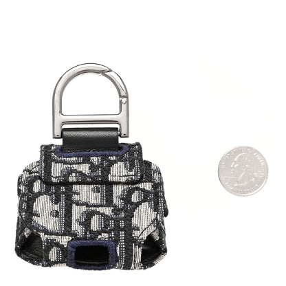 Christian Dior Oblique Airpod Pro Case Blue 2 of 7