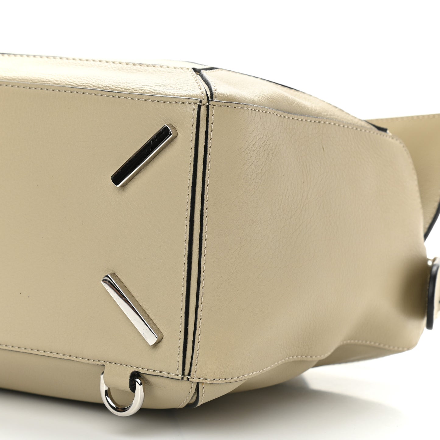 Calfskin Medium Puzzle Bag Light Oak