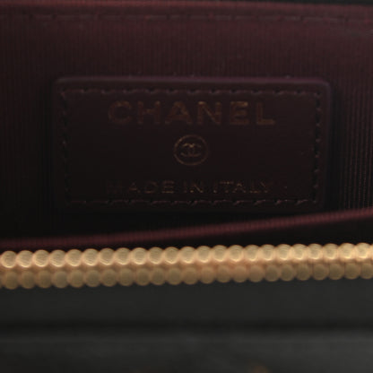 Chanel Caviar Quilted Zip Coin Purse Black 6 of 7