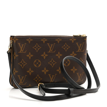 Louis Vuitton Reverse Monogram Giant Double Zip Pochette 3 of 9
