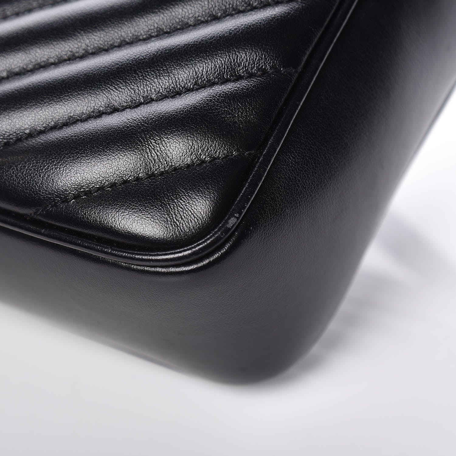 Saint Laurent Calfskin Matelasse Monogram Lou Camera Bag Black 11 of 12