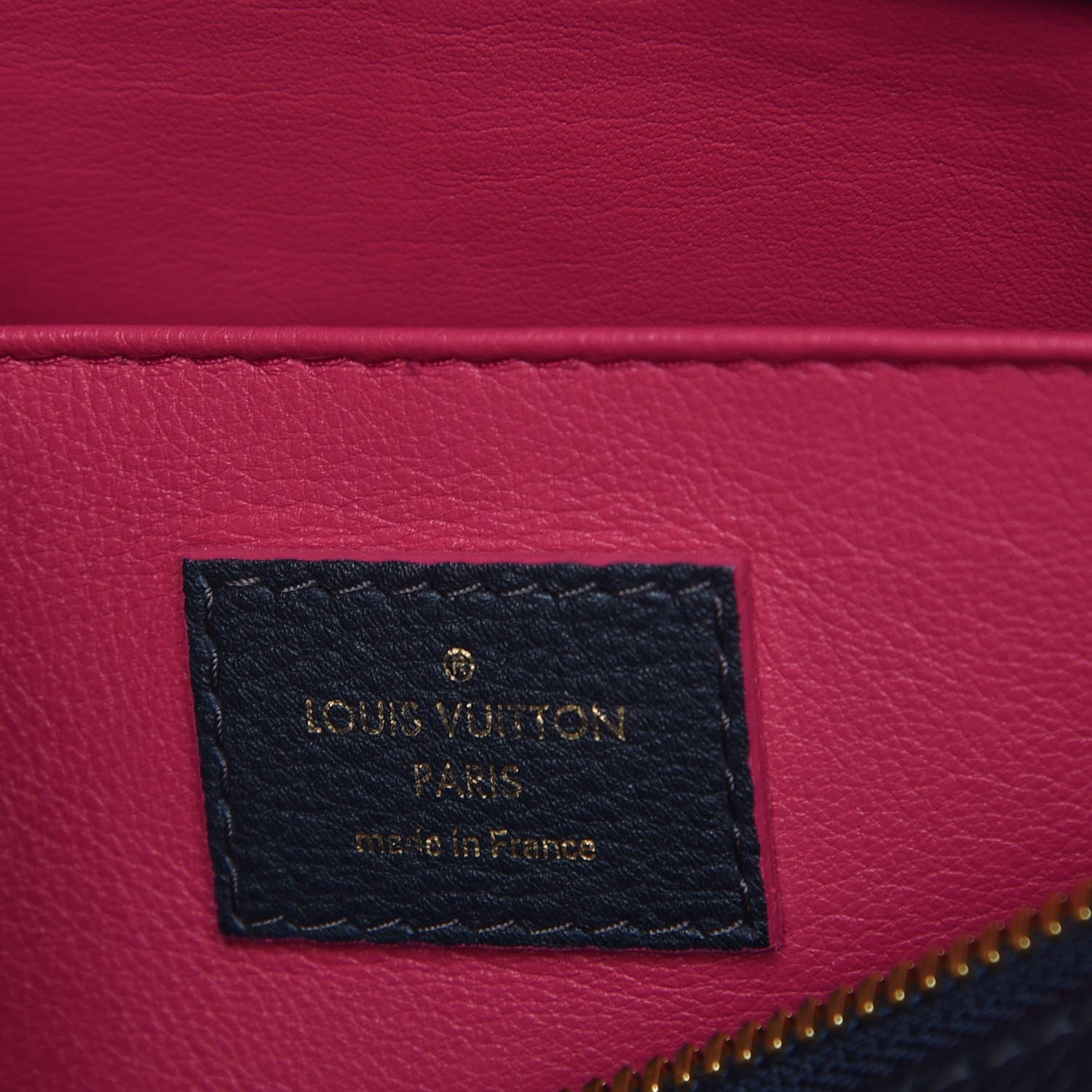 Louis Vuitton Veau Cachemire SC Bag PM Cobalt Fuchsia 7 of 11