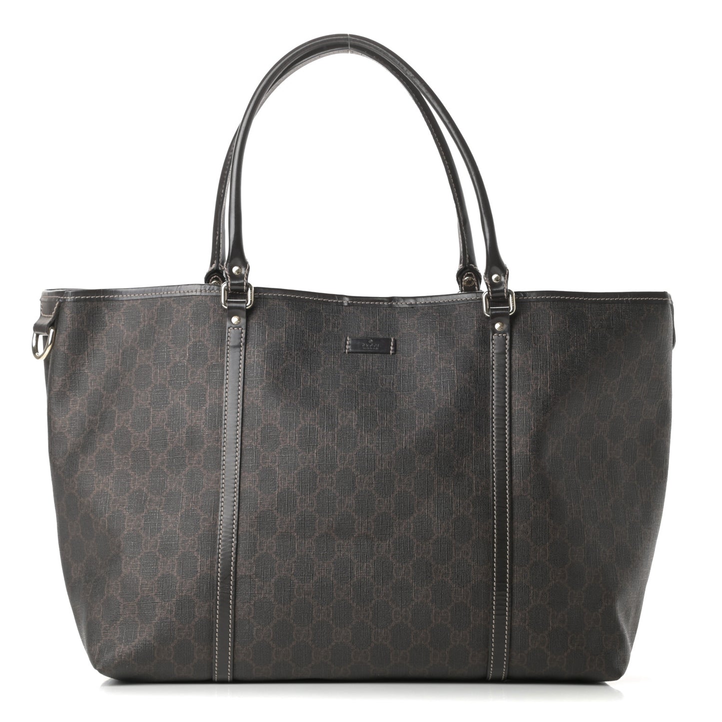 GG Plus Large Joy Tote Dark Brown