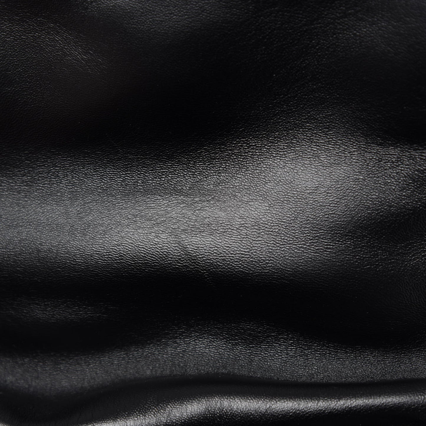 Nappa Calfskin Quilted Large Touch Shoulder Bag Black