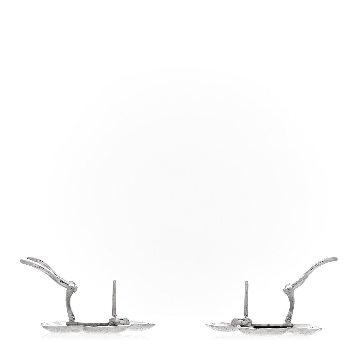 Sterling Silver Vermeil Blossoms Gardenia Earrings