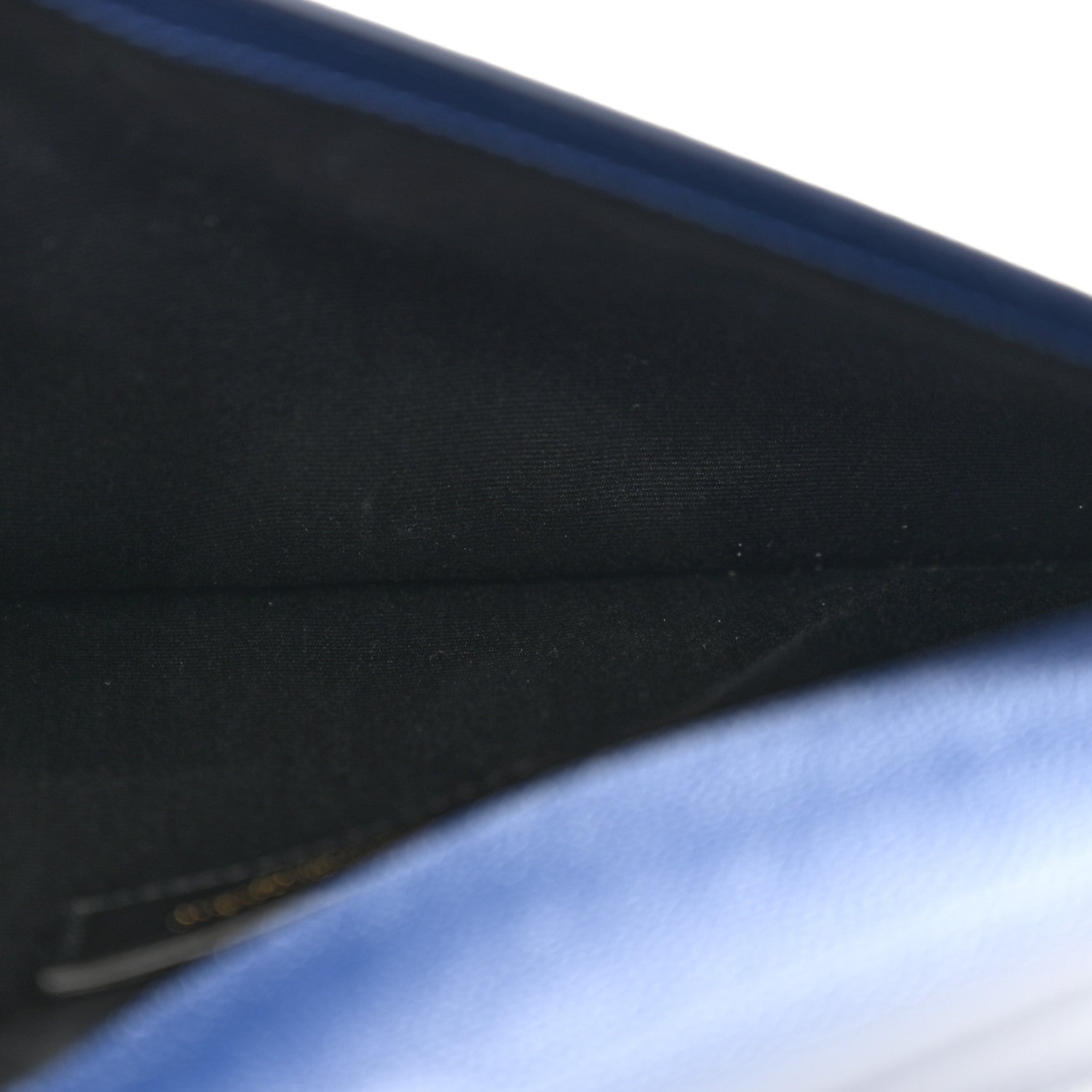 Saint Laurent Grain De Poudre Uptown Pouch Blue Charron 5 of 8
