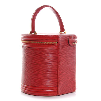 Louis Vuitton Epi Cannes Castillan Red 3 of 8