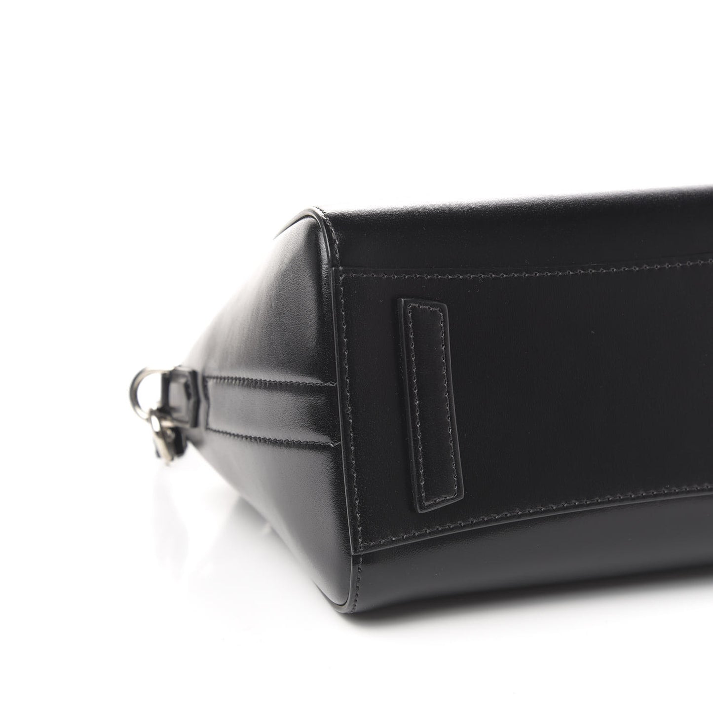 Shiny Lord Calfskin Mini Antigona Black