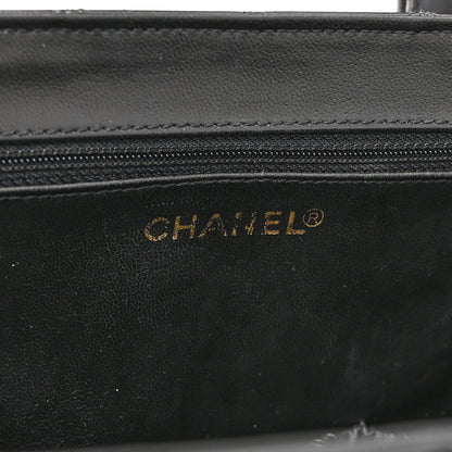 Chanel Calfskin Stitch Vanity Case Black 7 of 12