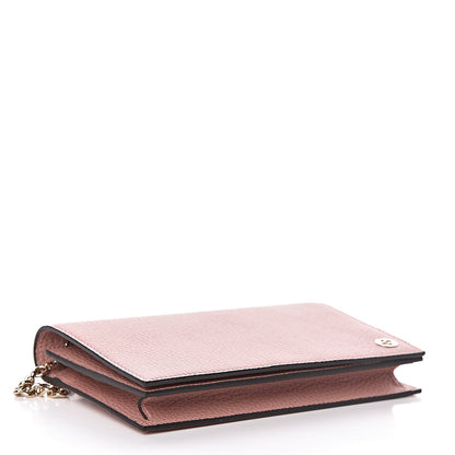 Gucci Dollar Calfskin Medium Betty Chain Wallet Soft Pink 4 of 11
