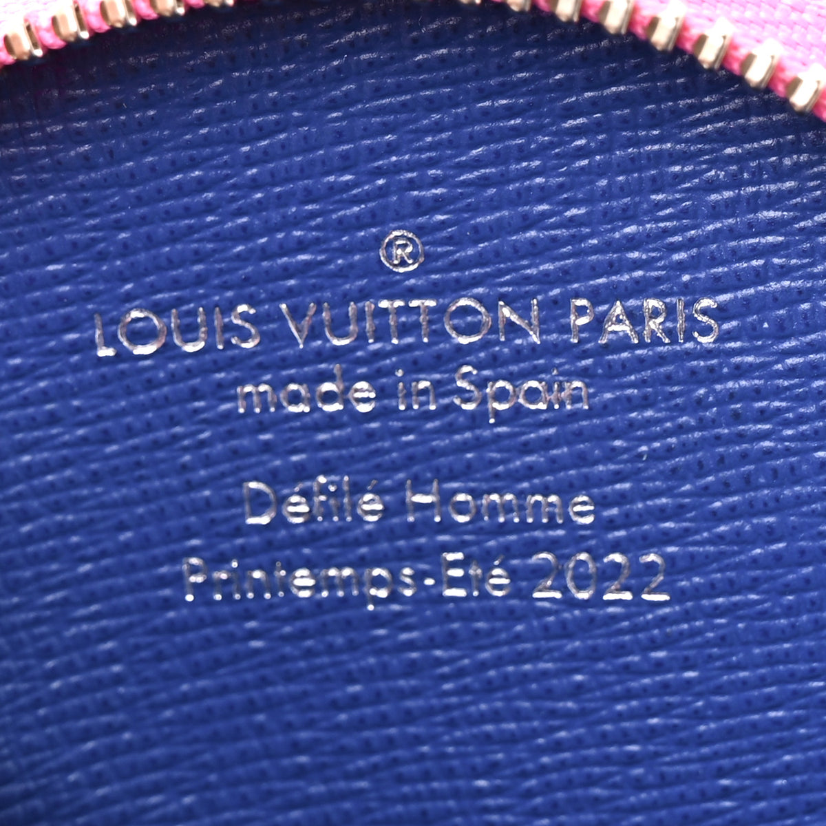 Taurillon Illusion Trio Coin Purse Bleu Rose