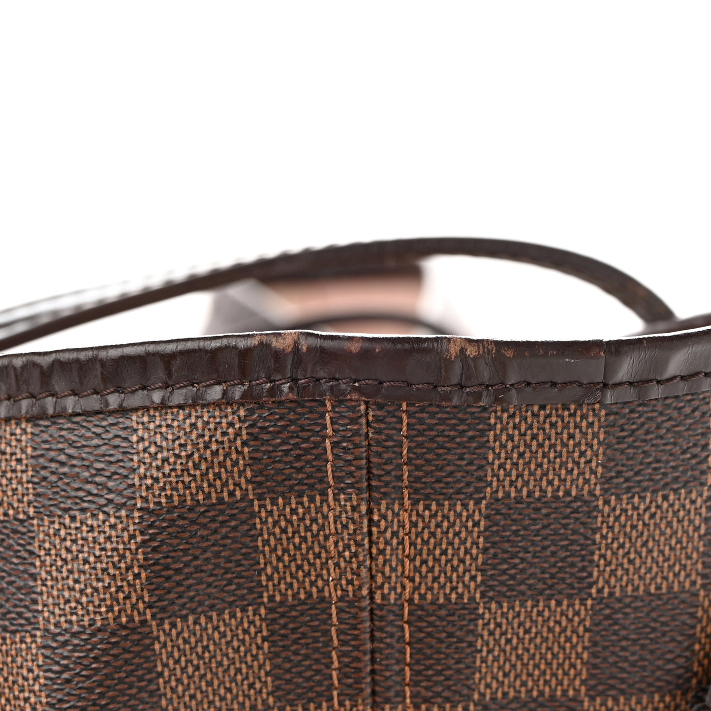 Damier Ebene Neo Neverfull MM Rose Ballerine