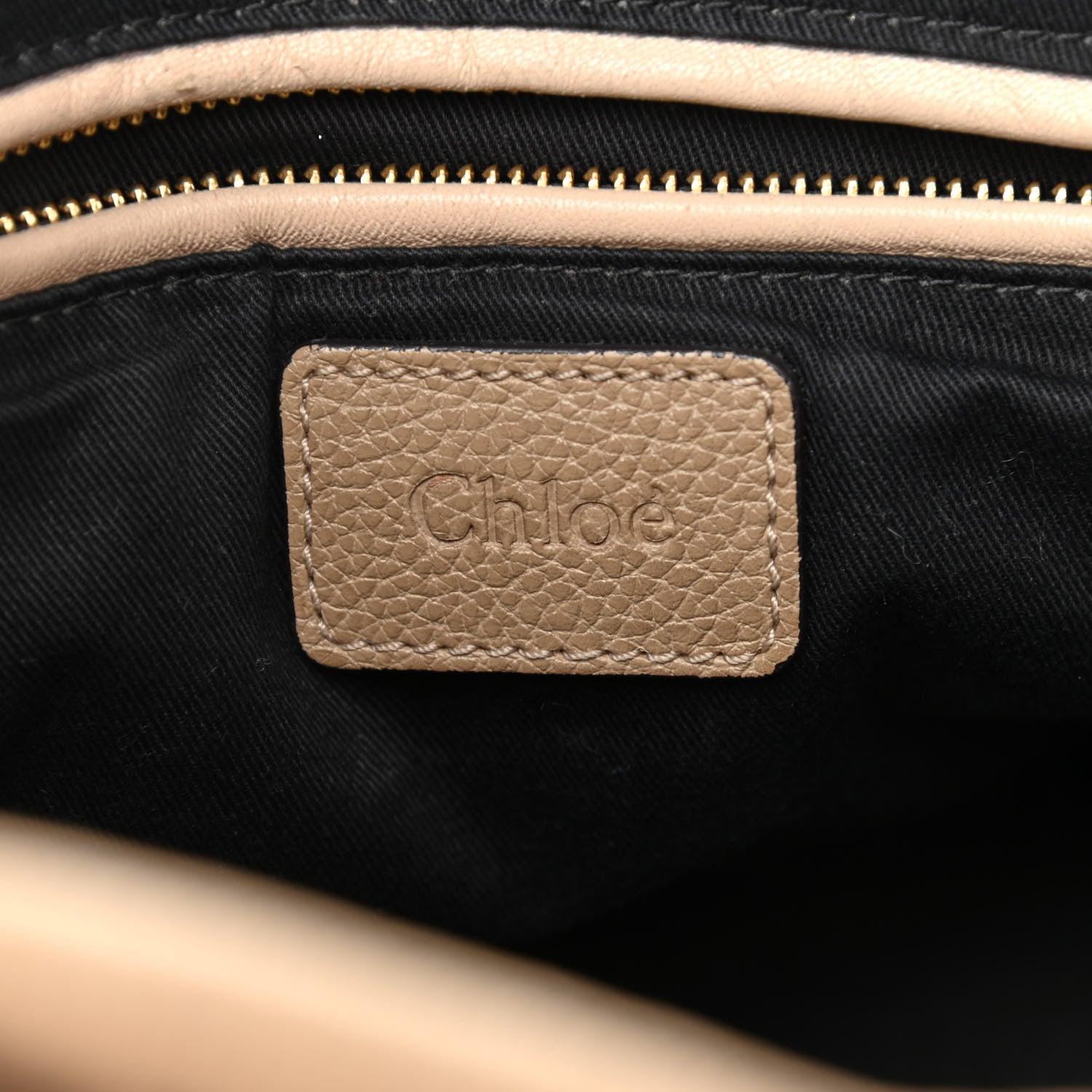 Chloe Calfskin Medium Paraty Barbour Khaki 6 of 16