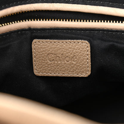 Chloe Calfskin Medium Paraty Barbour Khaki 6 of 16