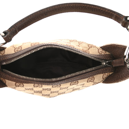 Gucci Monogram Small Hobo Dark Brown 4 of 10
