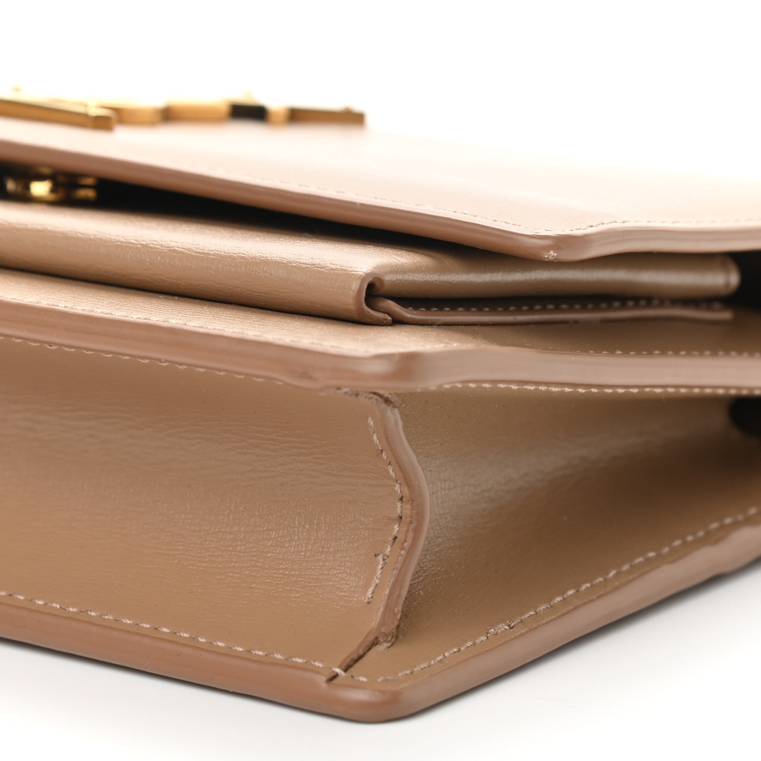 Saint Laurent Calfskin Monogram Sunset Chain Wallet Peru 9 of 9