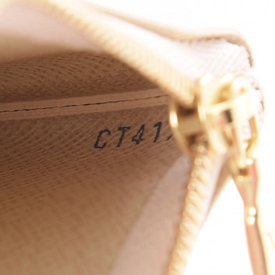 Damier Azur Key Pouch