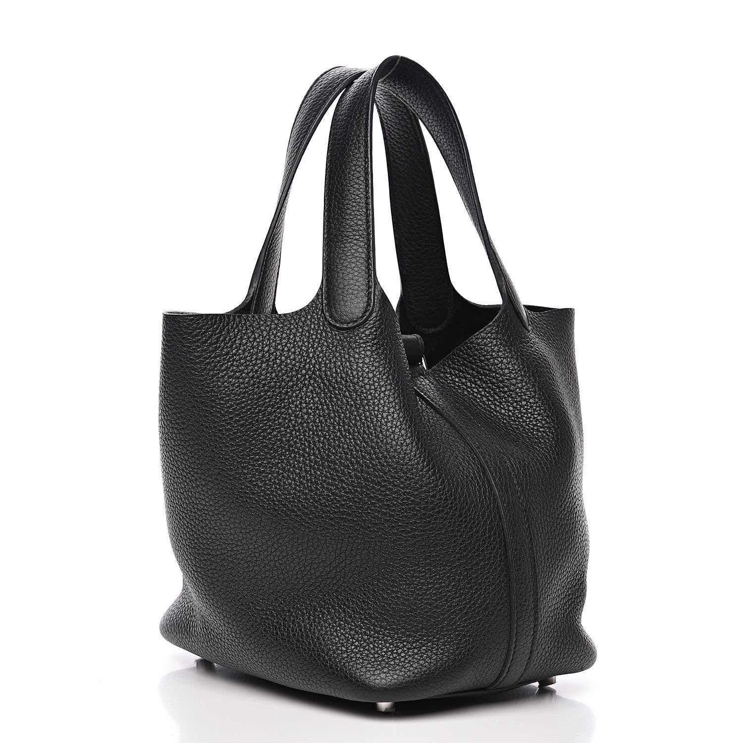 Hermes Taurillon Clemence Picotin Lock 18 PM Black 3 of 10