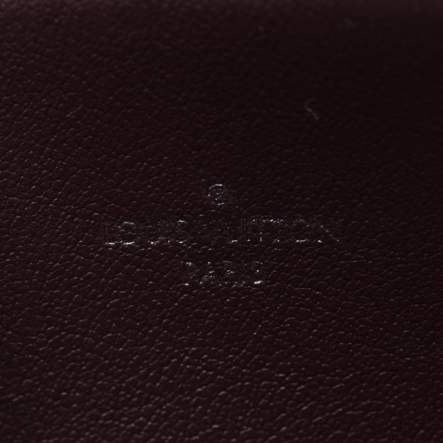 Vernis Felicie Chain Wallet Zippered Insert Amarante