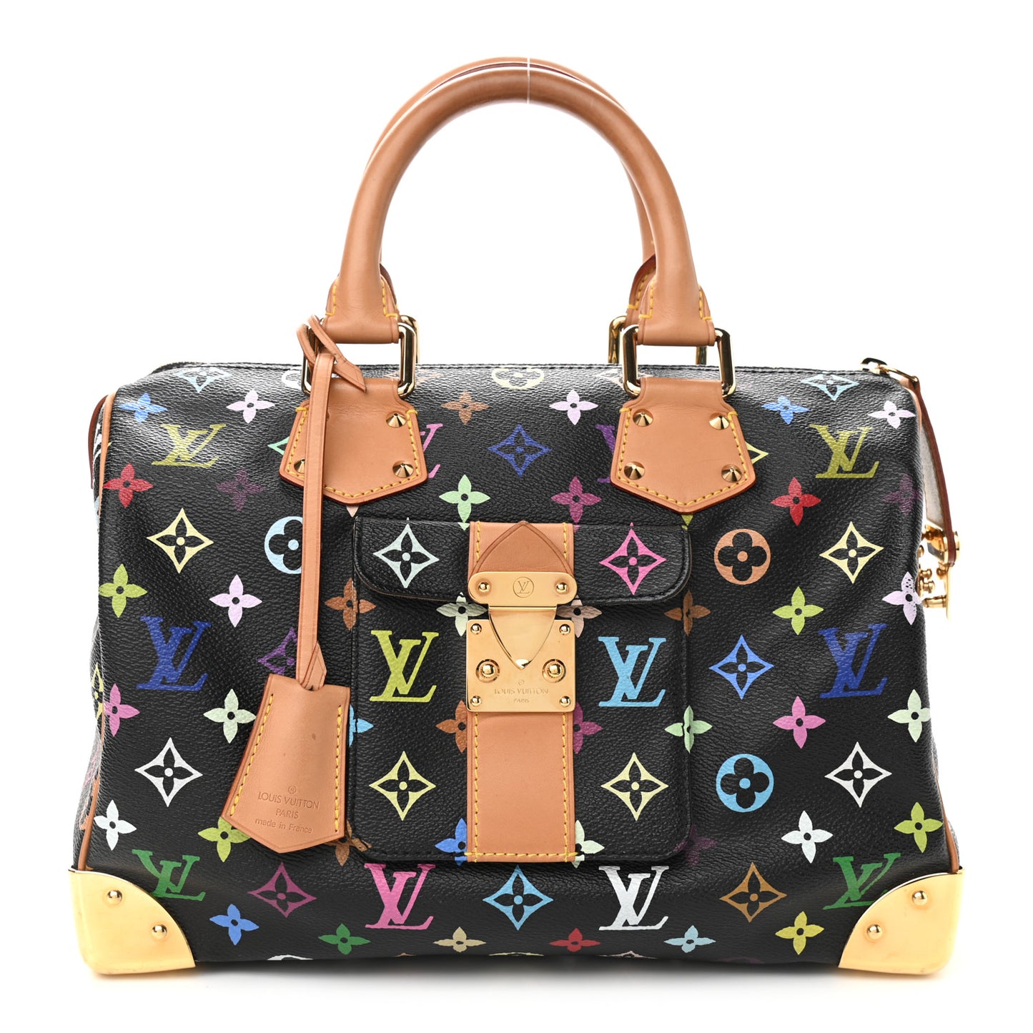 Monogram Multicolor Speedy 30 Black
