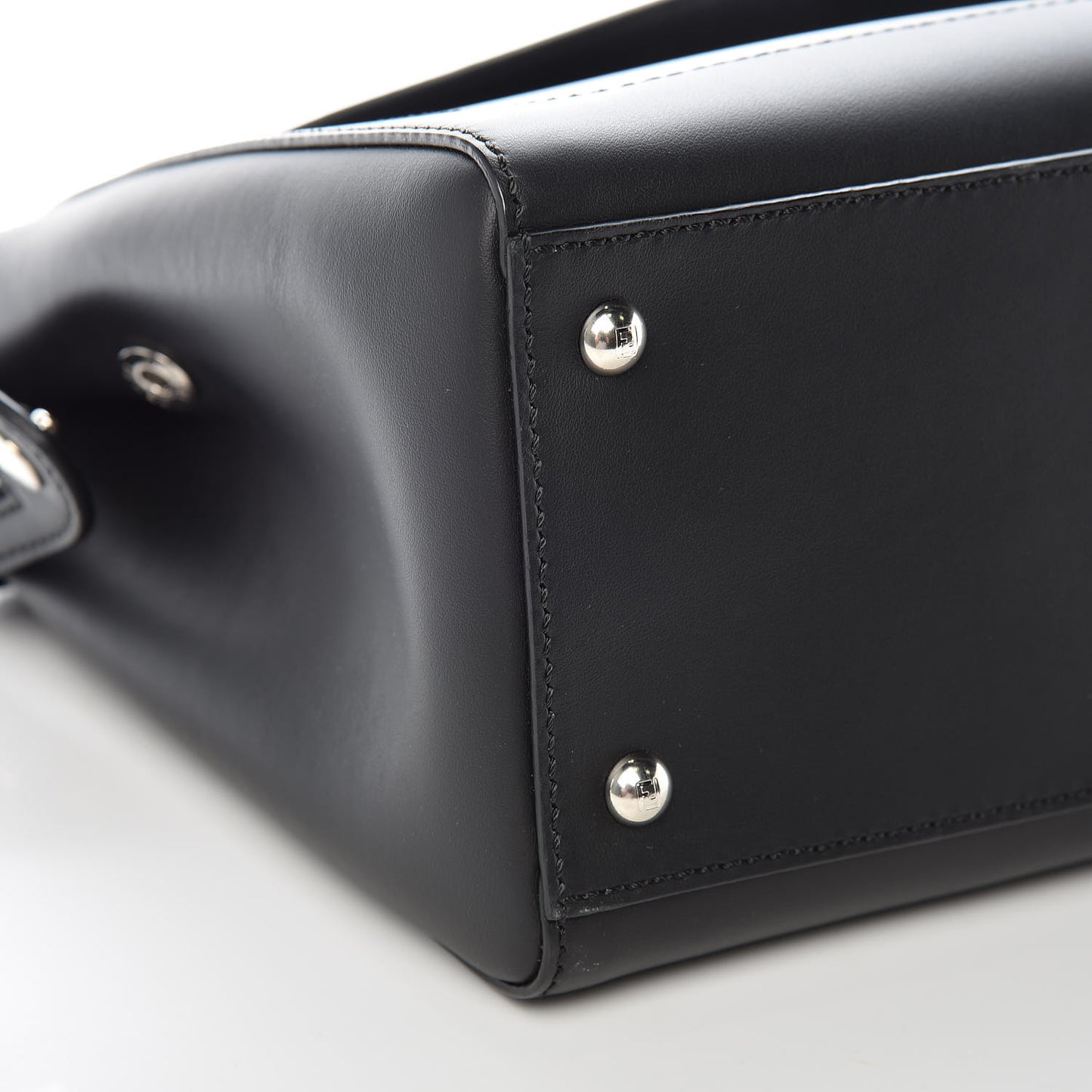Vitello Baltico Dolce DotCom Satchel Black Blue Royal