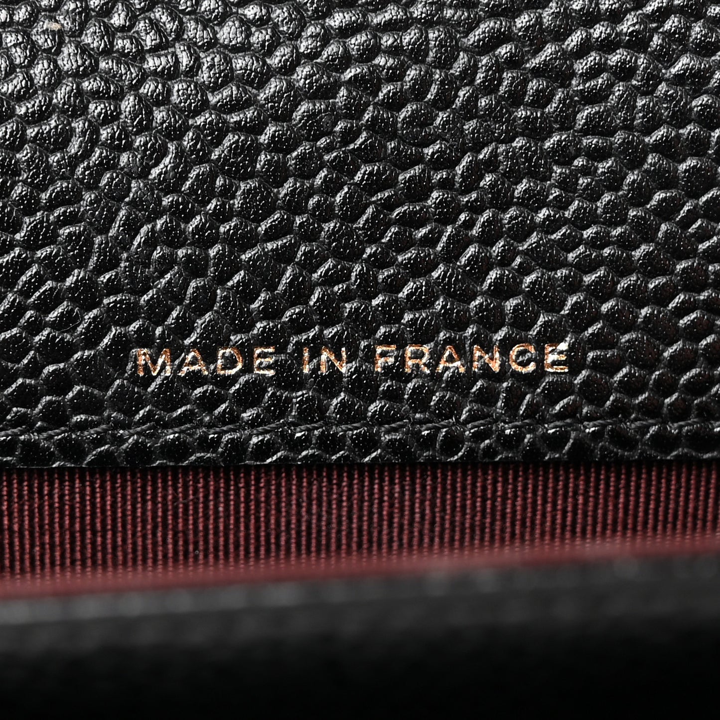 Caviar Quilted Flap Card Holder Wallet Black