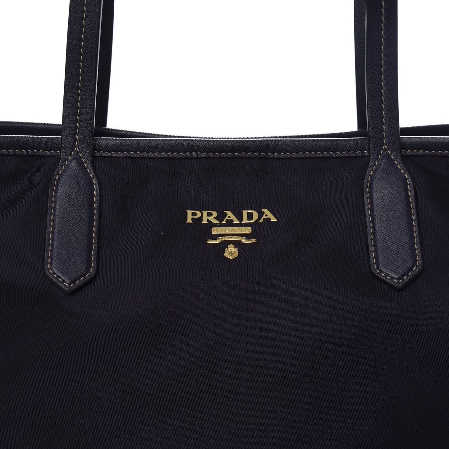 Tessuto Nylon Saffiano Tote Purple