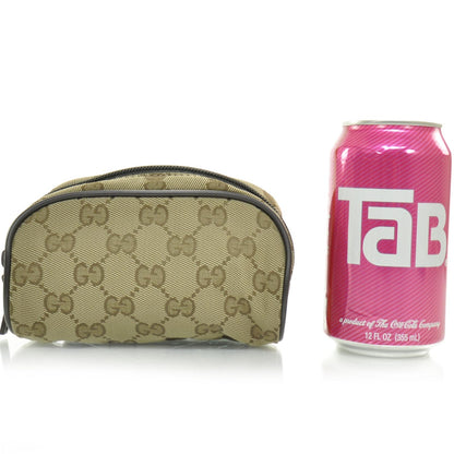 Gucci Monogram Small Cosmetic Case Ebony 2 of 8