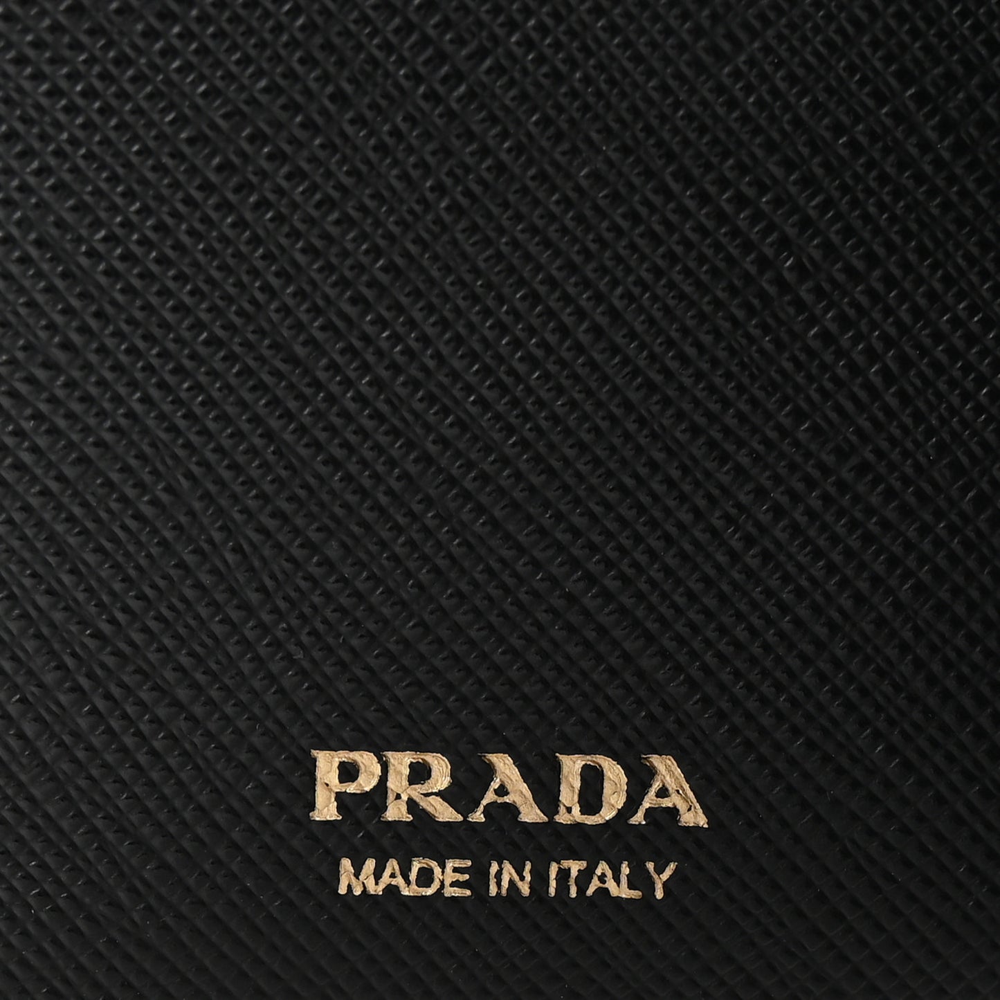 Saffiano Metal Compact Wallet Black
