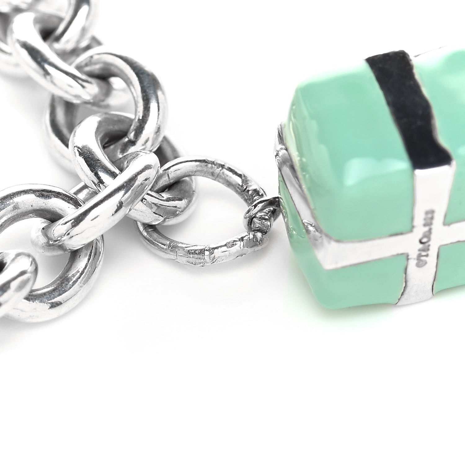 Tiffany Sterling Silver New York Manhattan Charm Bracelet 7 of 8