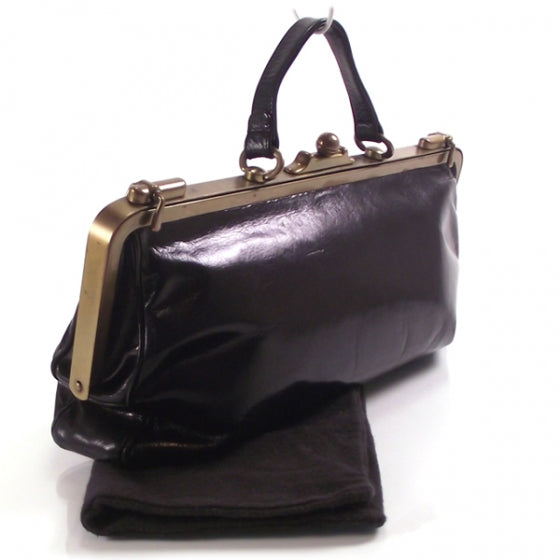 Bottega Veneta Leather Doctor Bag Clutch 3 of 8