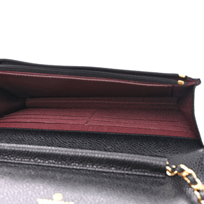 Chanel Caviar Quilted Wallet on Chain WOC Black 5 of 10