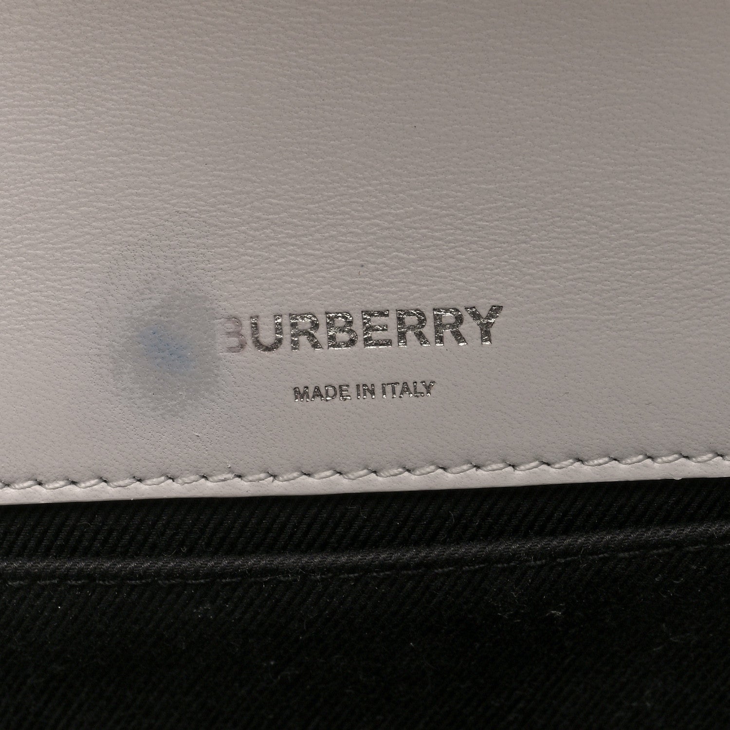 Burberry Patent Quilted Horseferry Print Small Lola Bag White 6 of 9