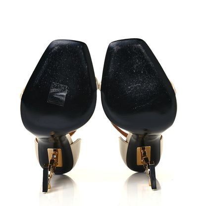 Saint Laurent Calfskin Opyum Sandals 42 Real Beige 11 of 16