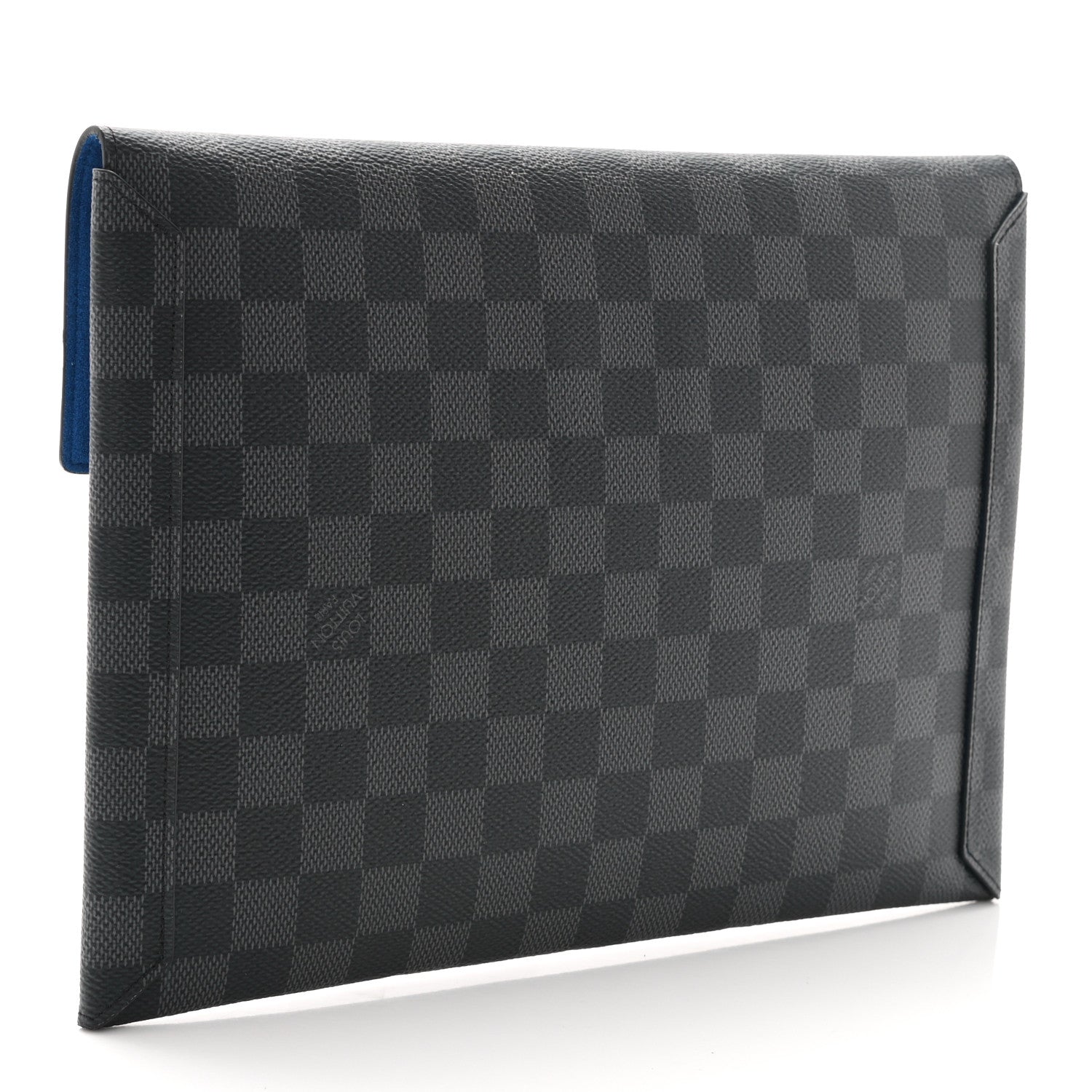 Louis Vuitton Damier Graphite Alpha Triple Pochette 3 of 12