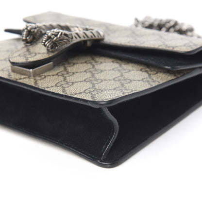 Gucci GG Supreme Monogram Mini Dionysus Shoulder Bag Black 9 of 10