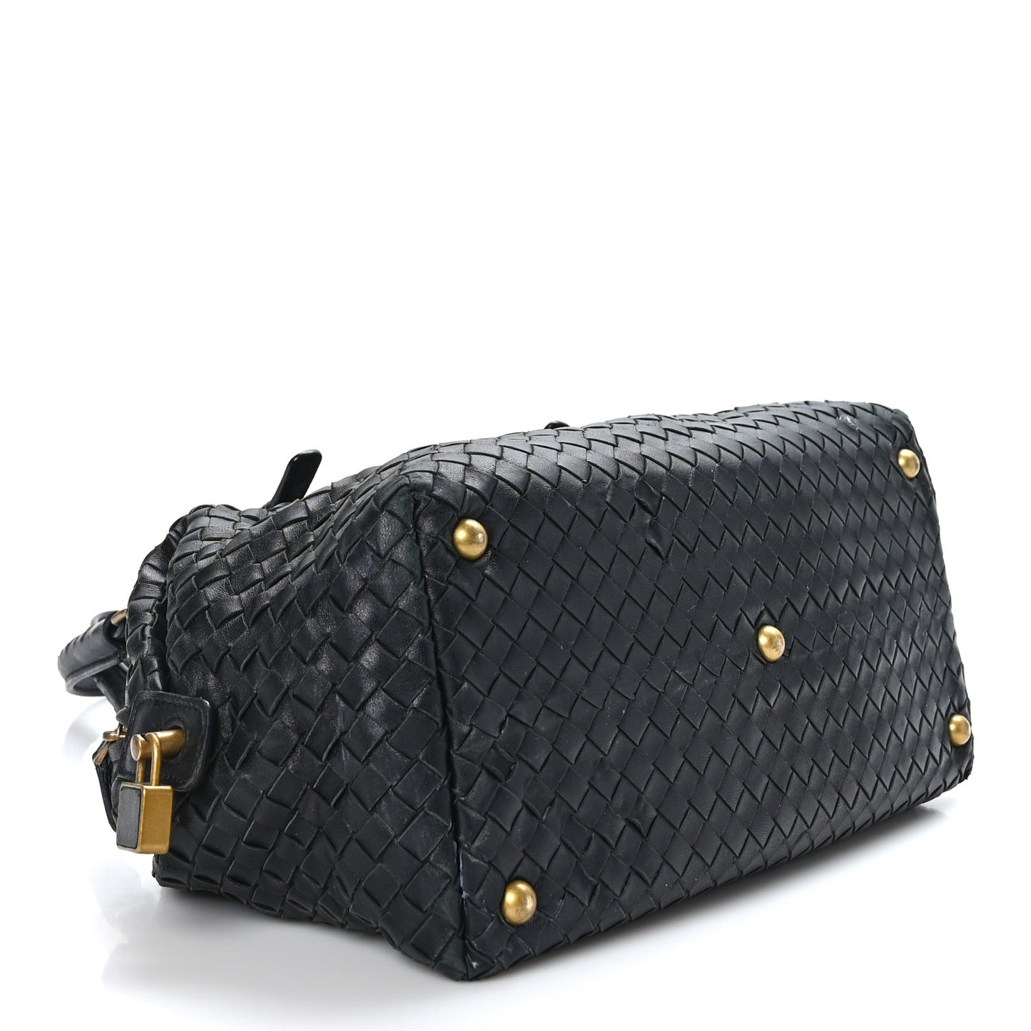 Nappa Intrecciato Montaigne Bag Black